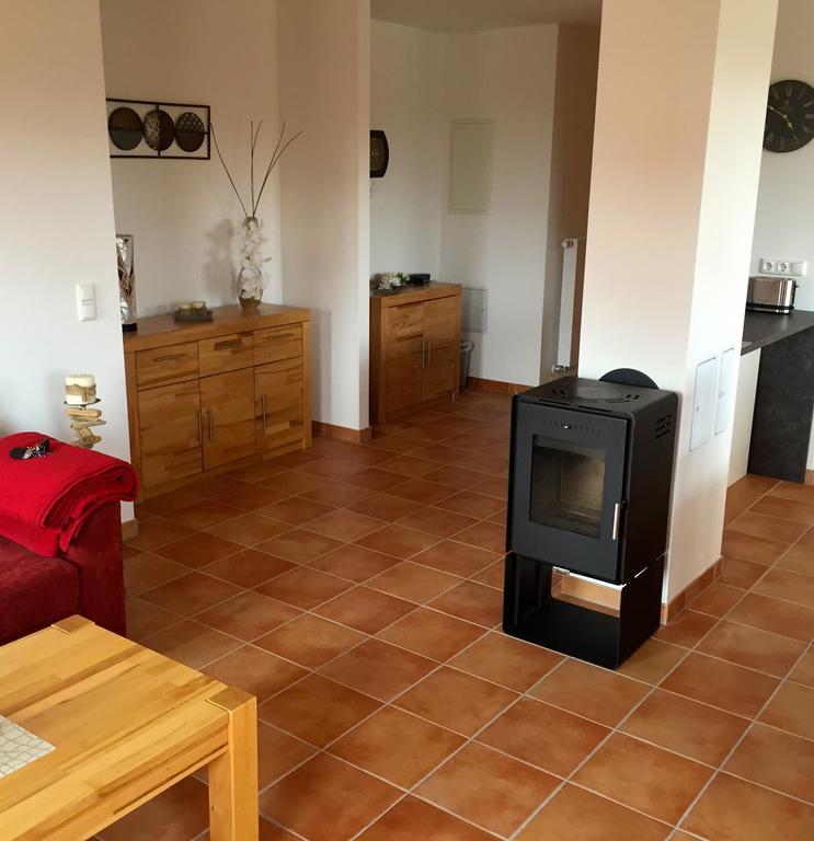 גלווה Ferienwohnung Sandstrand חדר תמונה